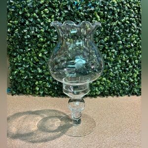 Princess House crystal taper candle holders